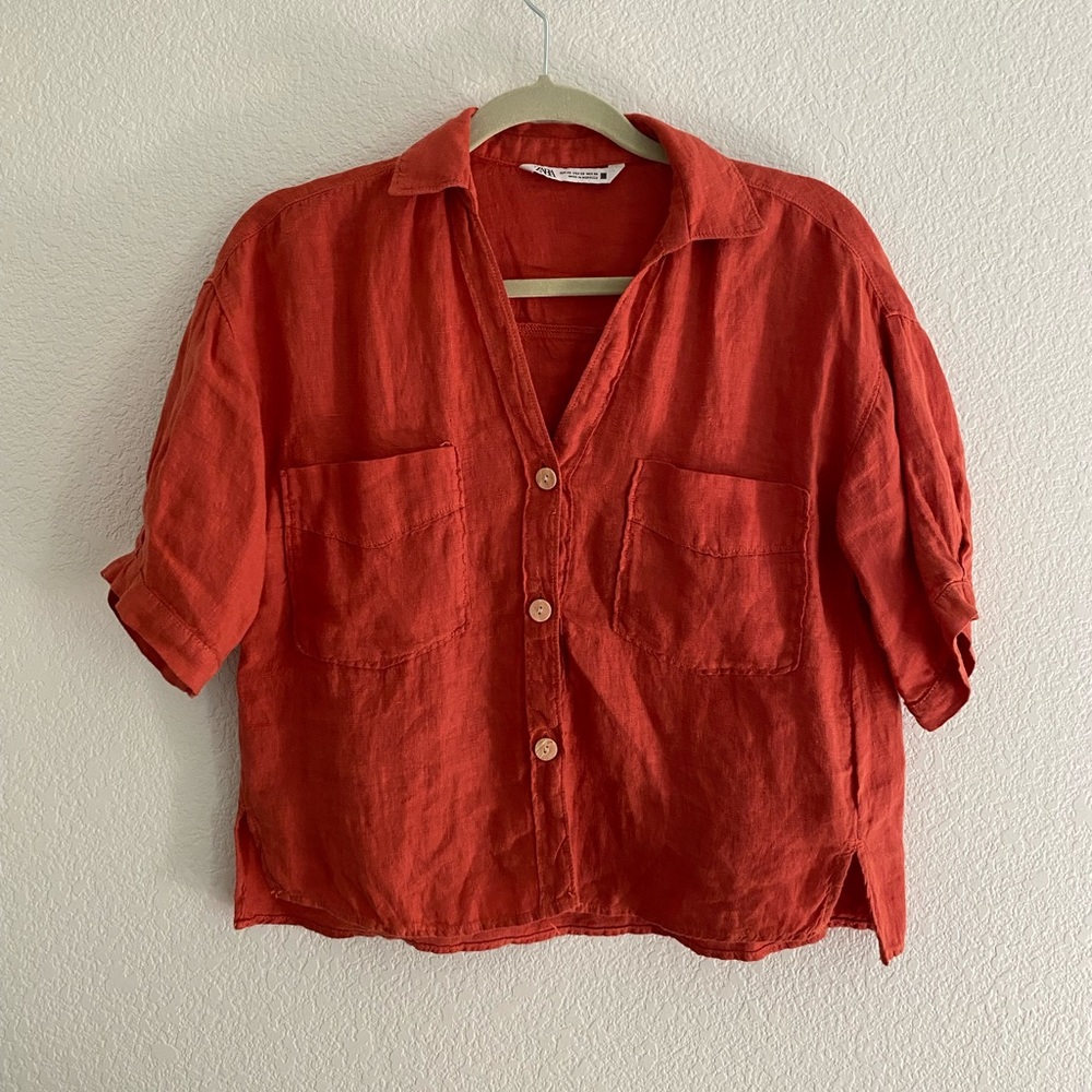 Zara Linen Shirt